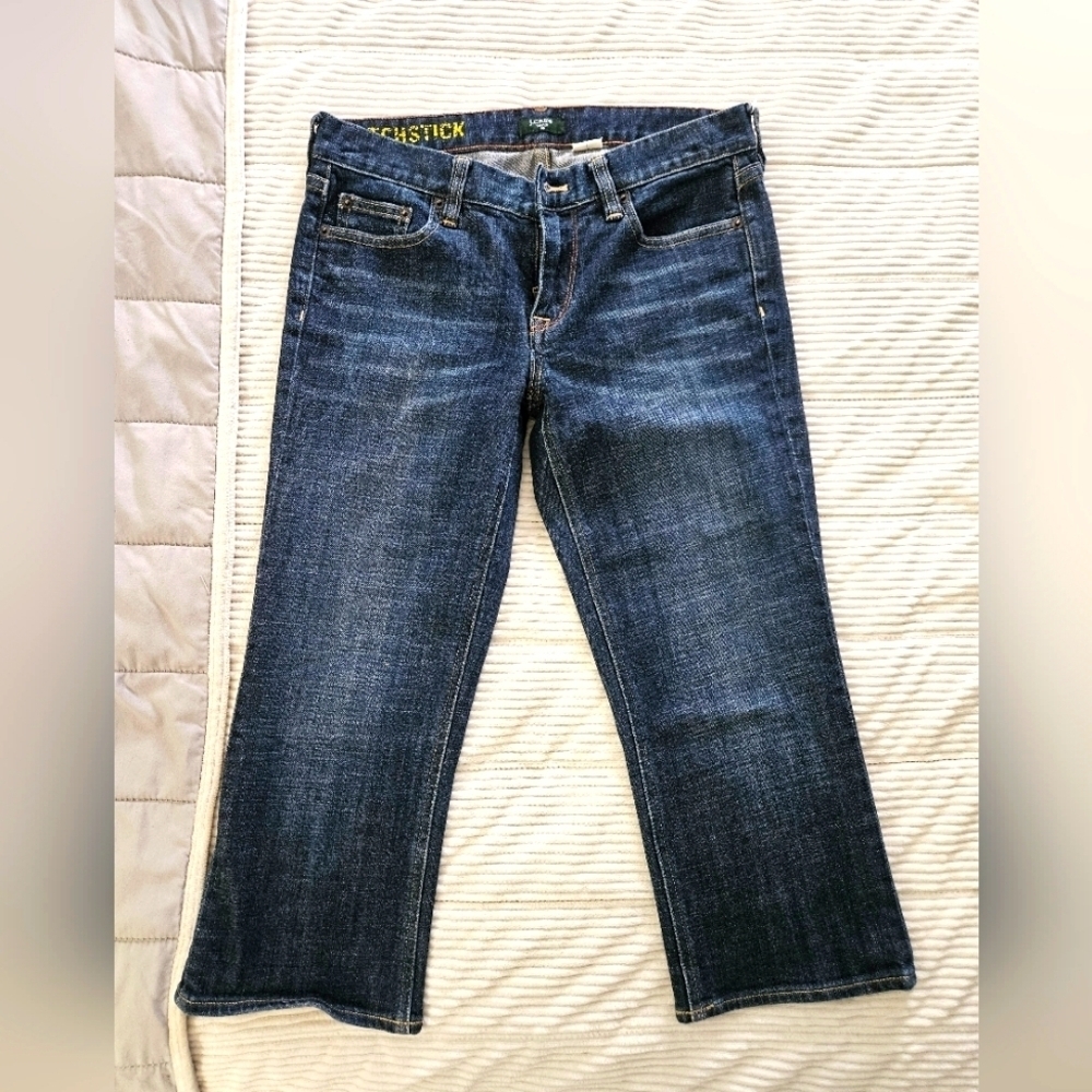 J. Crew Women's Blue Jeans Matchbook Cropped Size 28